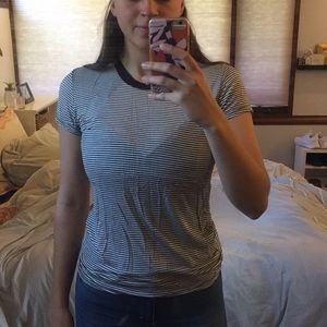 Brandy Melville 2 pack Striped T Shirts! One Size